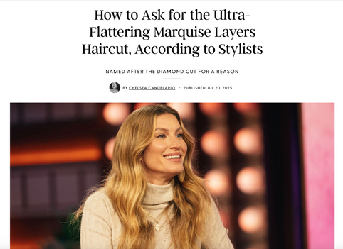 How to Ask for the Ultra-Flattering Marquise Layers Haircut, According to Stylists