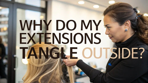 Why Are Your Extensions Turning Into a Tangled Mess Every Time You Step Outside?
