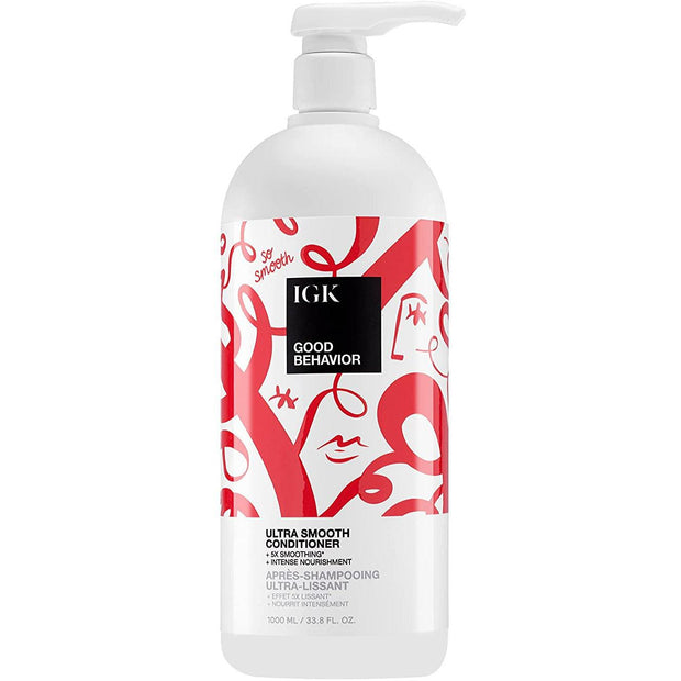 IGK GOOD BEHAVIOR Ultra Smooth Conditioner by IGK | LAHH Salon, Bay Harbor Islands, FL
