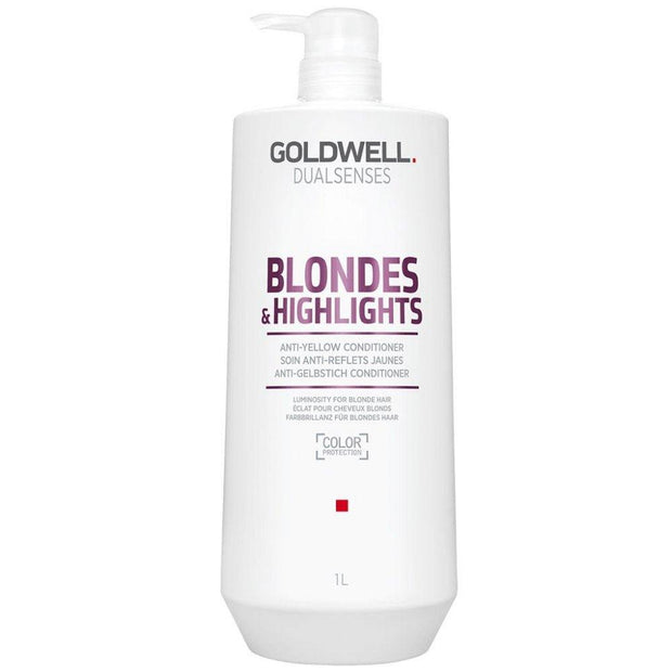 Goldwell DualSenses Blonde & Highlights Anti-Yellow Conditioner by Goldwell | LAHH Salon, Bay Harbor Islands, FL