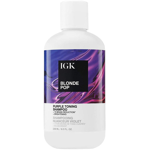 IGK Blonde POP Shampoo 8 oz by IGK | LAHH Salon, Bay Harbor Islands, FL
