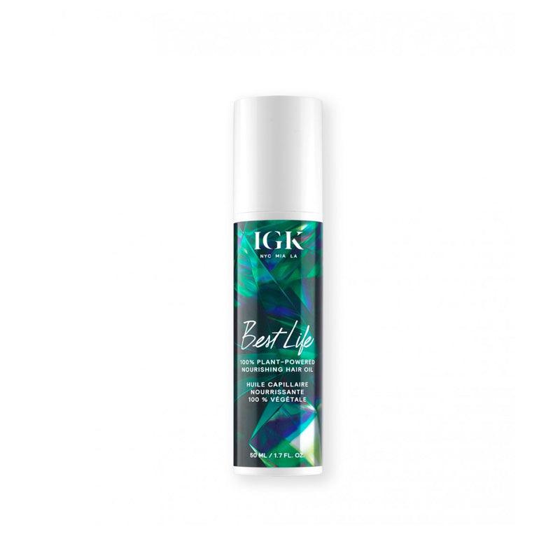 IGK Best Life 100% Plant-Powered Nourishing Hair Oil 1.4oz by IGK | LAHH Salon, Bay Harbor Islands, FL