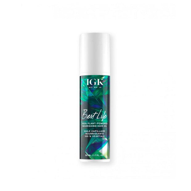 IGK Best Life 100% Plant-Powered Nourishing Hair Oil 1.4oz by IGK | LAHH Salon, Bay Harbor Islands, FL