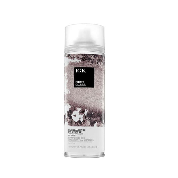 IGK FIRST CLASS Charcoal Detox Dry Shampoo 6.3oz by IGK | LAHH Salon, Bay Harbor Islands, FL