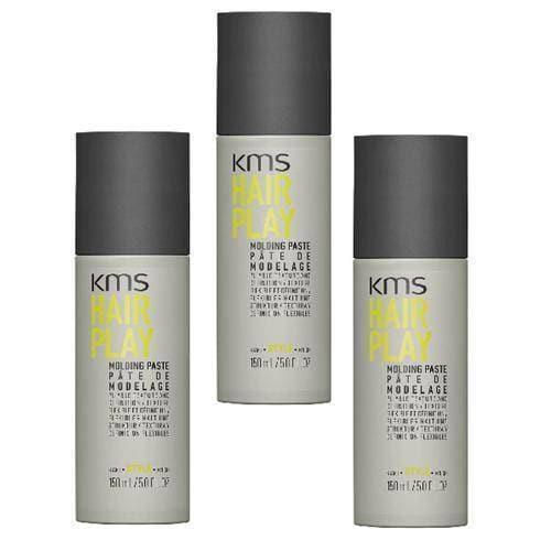 KMS HairPlay Molding Paste 5 oz (Pack of 3) by KMS | LAHH Salon, Bay Harbor Islands, FL