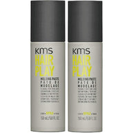 KMS HairPlay Molding Paste 5 oz (Pack of 2) by KMS | LAHH Salon, Bay Harbor Islands, FL