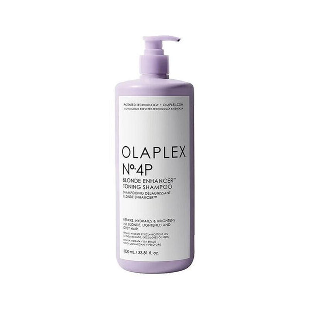 Olaplex No. 4P Blonde Enhancer Toning Shampoo 33.8oz by Olaplex | LAHH Salon, Bay Harbor Islands, FL