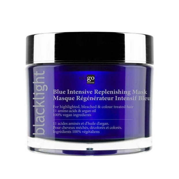 Oligo Blacklight Blue Intensive Replenishing Mask 6.8oz by Oligo Professionnel | LAHH Salon, Bay Harbor Islands, FL