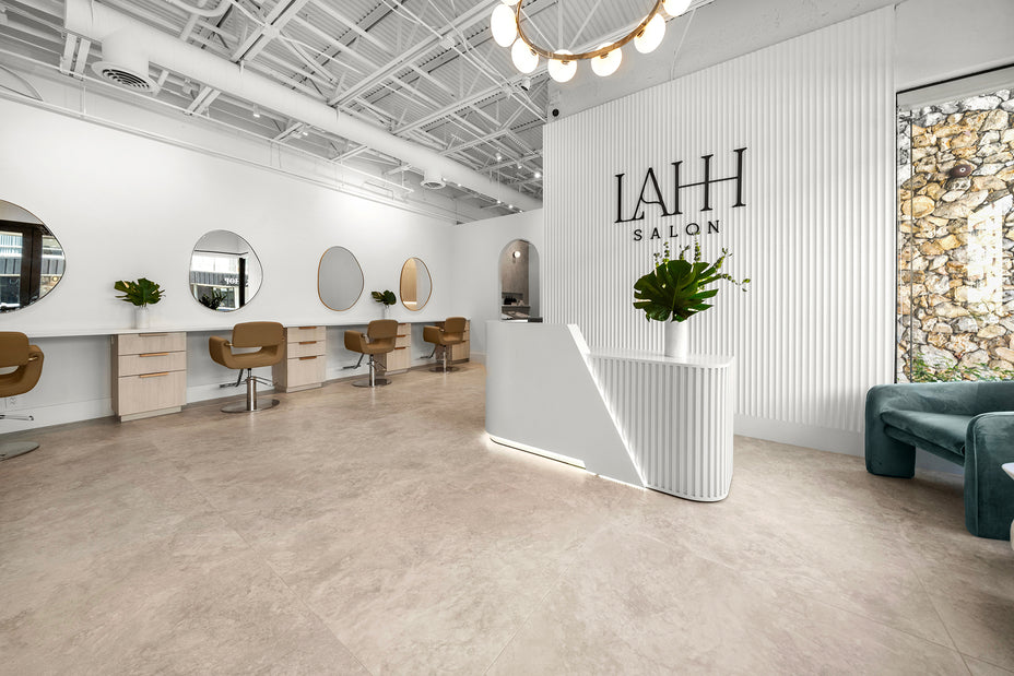 LAHH Salon is a luxury beauty destination in Bay Harbor, FL, specializing in hair, makeup, and personalized beauty experiences in a modern, welcoming space.
