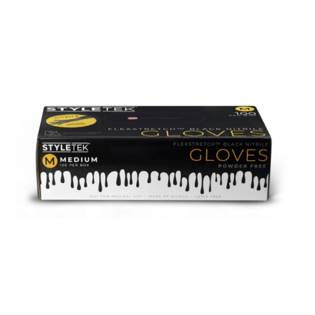 Styletek Black Nitrile Gloves 100pk by Styletek | LAHH Salon, Bay Harbor Islands, FL