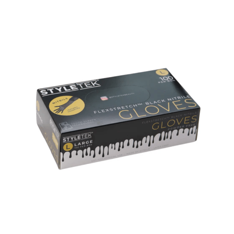 Styletek Black Nitrile Gloves 100pk by Styletek | LAHH Salon, Bay Harbor Islands, FL