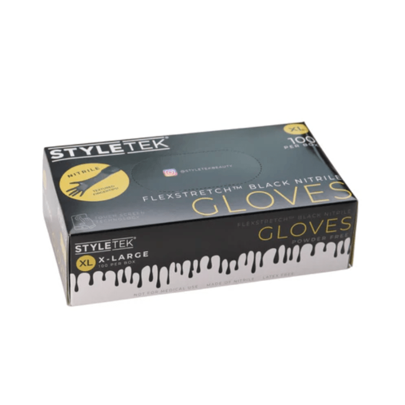 Styletek Black Nitrile Gloves 100pk by Styletek | LAHH Salon, Bay Harbor Islands, FL