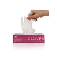 Styletek Clear Vinyl Powder Free Gloves by Styletek | LAHH Salon, Bay Harbor Islands, FL