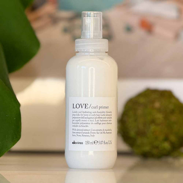 Davines LOVE Curl Primer for hydrating and prepping curls