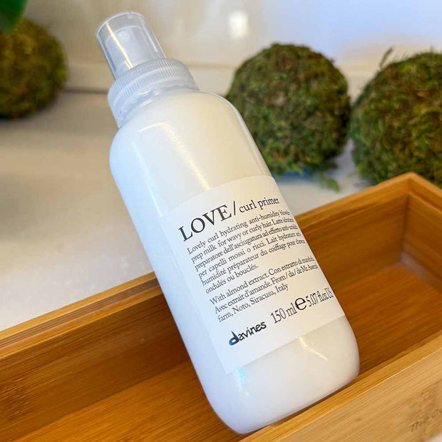 Davines LOVE Curl Primer for hydrating and prepping curls