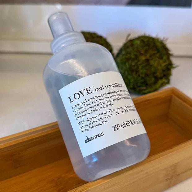 Davines LOVE Curl Revitalizer spray for refreshing curls