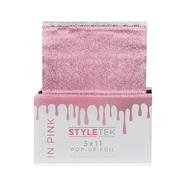 Styletek Pretty In Pink Embossed Pop-Up Foil 500ct 5x11 by Styletek | LAHH Salon, Bay Harbor Islands, FL