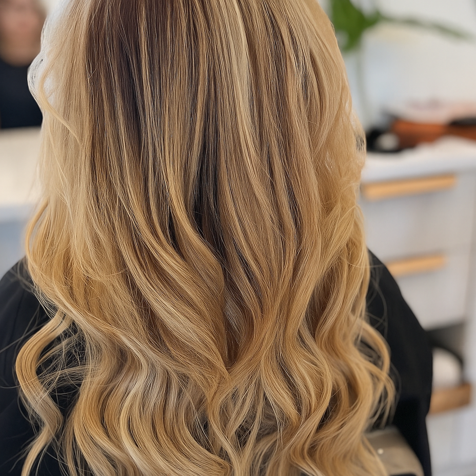 color and balayage styling Lahh salon miami