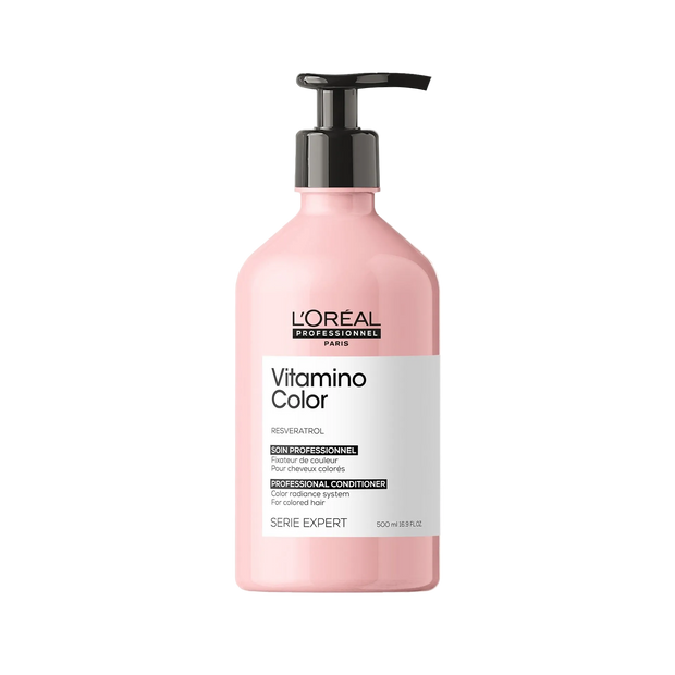 L'Oreal Vitamino Color Radiance Conditioner for Color-Treated Hair by L'Oréal Professional | LAHH Salon, Bay Harbor Islands, FL