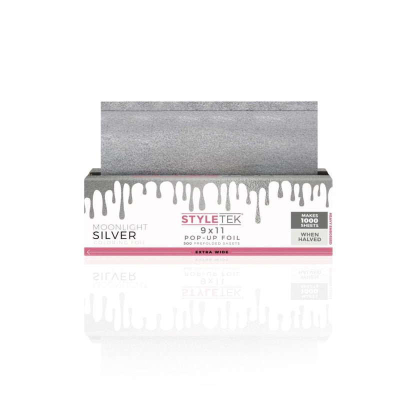 Styletek Moonlight Silver Smooth Foil 9 x 11 by Styletek | LAHH Salon, Bay Harbor Islands, FL