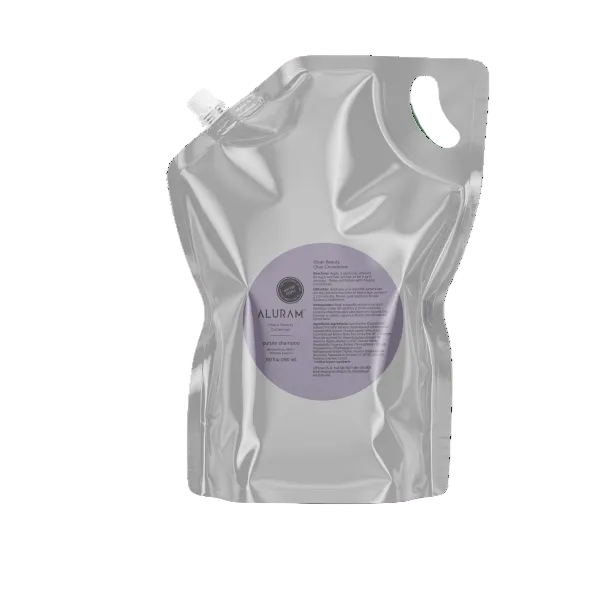 Aluram Purple Shampoo Pouch 100oz by Aluram | LAHH Salon, Bay Harbor Islands, FL
