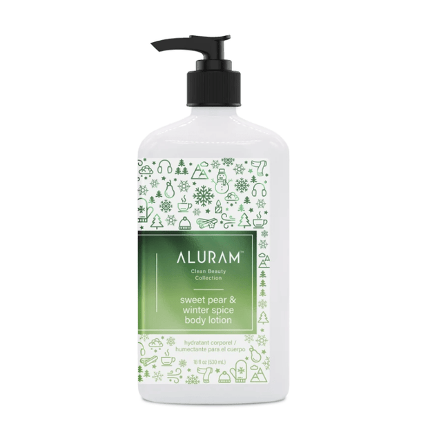 Aluram Sweet Pear & winter Spice Lotion 18oz by Aluram | LAHH Salon, Bay Harbor Islands, FL